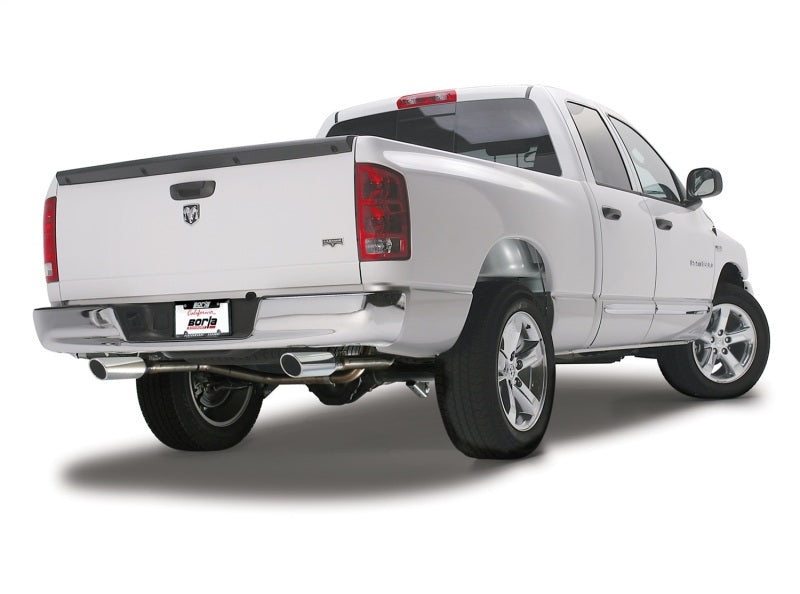 Borla 140308 09-13 Dodge RAM 1500 5.7L CC/SB w/Fact Sngl Exh C/B 3x2.5in Single Round Rolled Split Rear