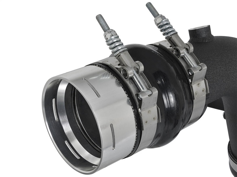 aFe 46-20314-B Bladerunner 3in Hot and Cold Side Black Intercooler Tubes 2017 Ford Diesel Trucks V8 6.7L (td)