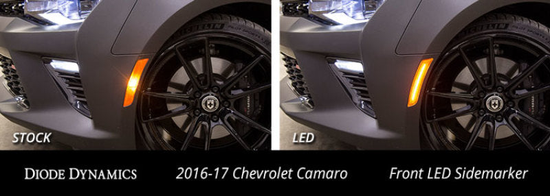 Diode Dynamics DD5063 16-21 Chevrolet Camaro LED Sidemarkers Smoked (set)