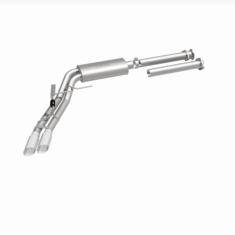 Magnaflow 19563 15-21 Ford F-150 Street Series Cat-Back Performance Exhaust System- Polished Side Exit