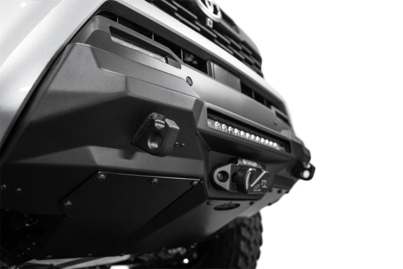 Addictive Desert Designs F6703412601NA 2024 Toyota Tacoma Stealth Center Mount Winch Front Bumper