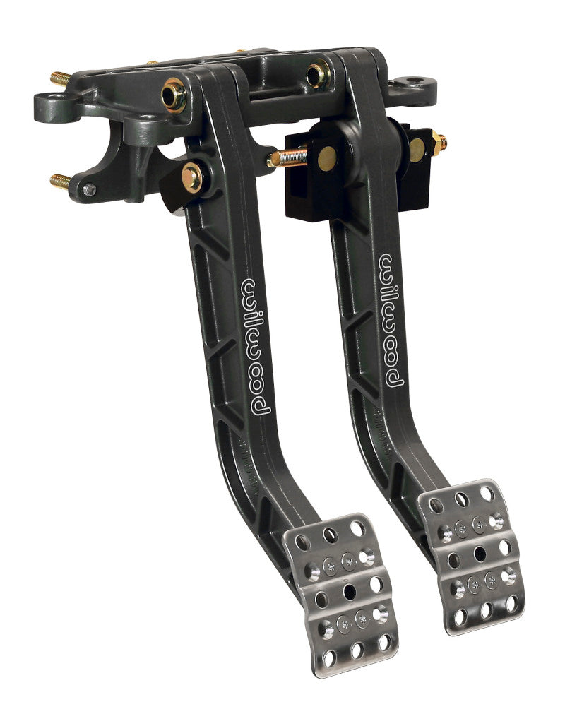 Wilwood 340-11295 Adjustable Dual Pedal - Brake / Clutch - Fwd. Swing Mount - 6.25:1