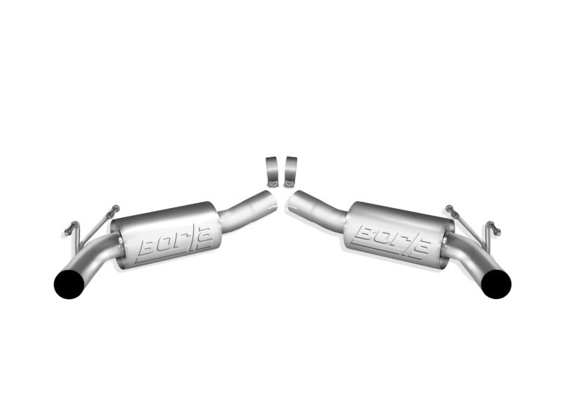 Borla 11794 2010 Camaro 6.2L ATAK Exhaust System w/o Tips works With Factory Ground Effects Package (rear