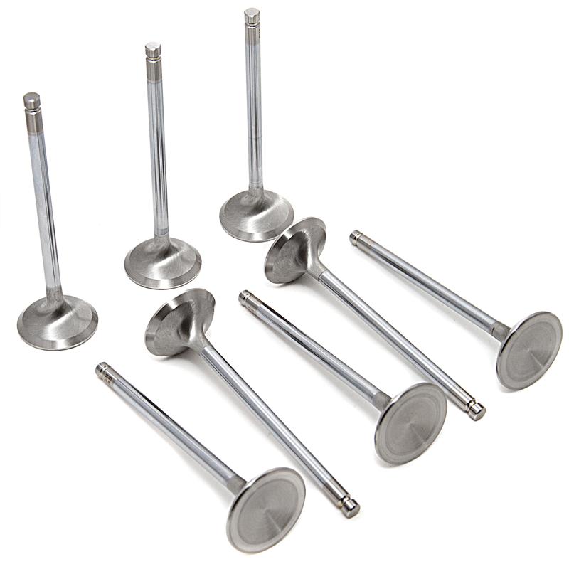 GSC Power Division 2052-12 GSC P-D Nissan VR38DETT 21-4N Chrome Polished Intake Valve - 38.15mm Head (+1mm) - SET 12