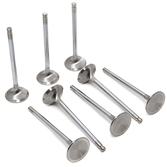 GSC Power Division 2064-12 GSC P-D Toyota 2JZ 21-4N Chrome Polished Intake Valve - 34.6mm Head (+1mm) - Set of 12