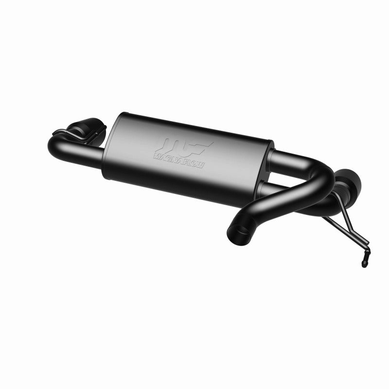 Magnaflow 19558 MagnaFlow 2021 Ford Bronco Street Series Axle-Back Exhaust w/ Dual Split Rear Style Exit- Black Tips