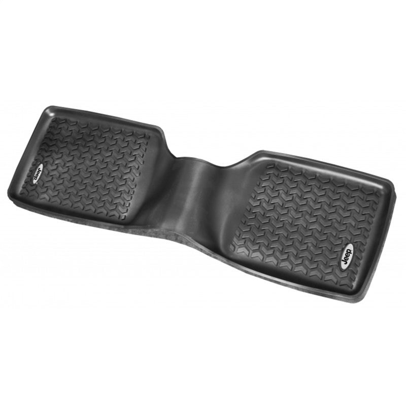 Rugged Ridge DMC-12950.19 Floor Liner Rear Black 1984-2001 Jeep Logo Cherokee XJ