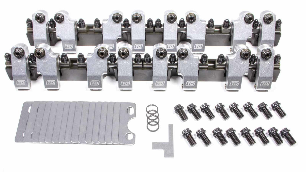 T And D Machine TDM2305-160/160 SBC Shaft Rocker Arm Kit 1.60/1.60 Ratio