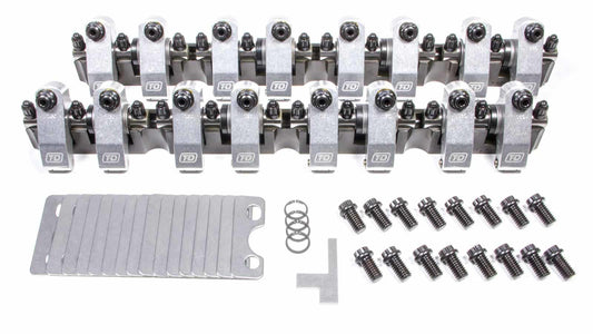 T And D Machine TDM7341-160/160 SBF Shaft Rocker Arm Kit - 1.6/1.6 Ratio