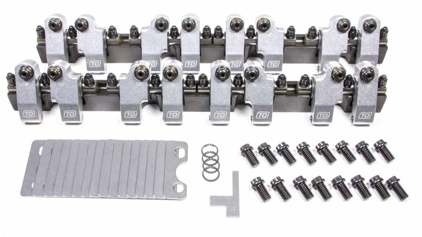 T And D Machine TDM2305-160/160 SBC Shaft Rocker Arm Kit 1.60/1.60 Ratio