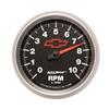 AutoMeter AM Chevy Black Gauges - 3697-00406