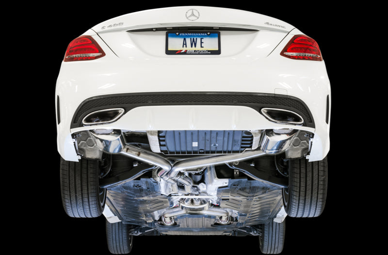AWE Tuning 3015-31012 Mercedes-Benz W205 C450 AMG / C400 Touring Edition Exhaust