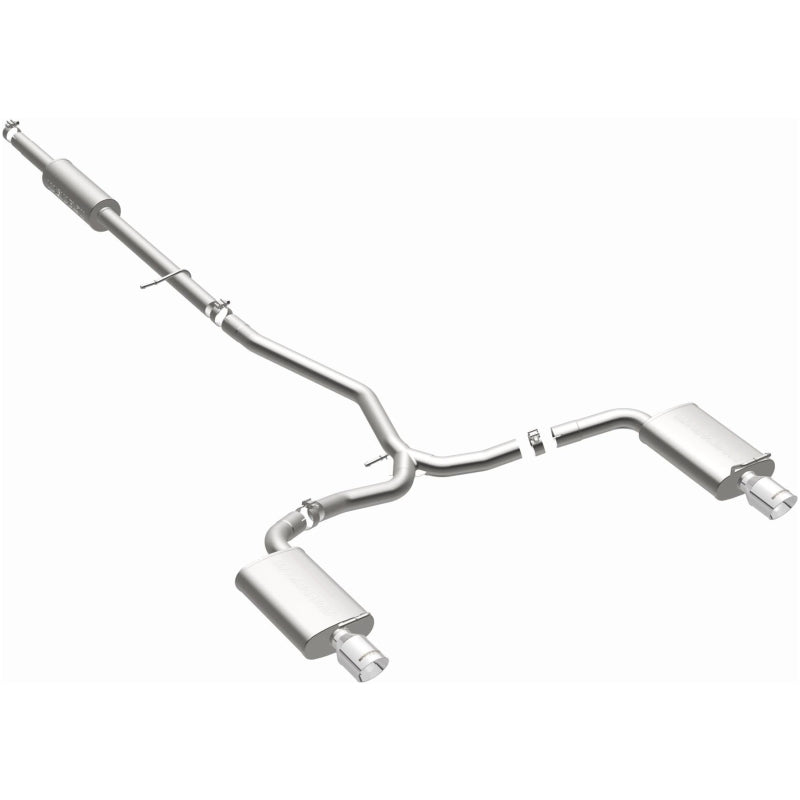 Magnaflow 15467 MagnaFlow 11-13 Ford Explorer V6 3.5L SS Catback Exhaust Dual Split Rear Exit w/ 3.5in SS Tips