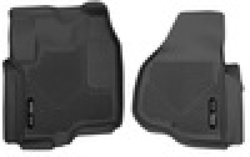 Husky Liners 53321 12-13 F-250/F-350/F-450 Super Duty X-Act Contour Black Front Floor Liners