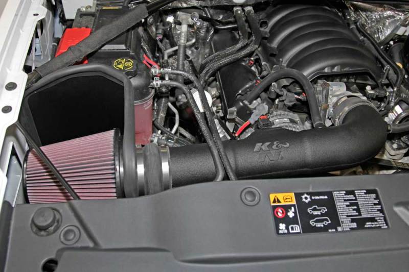 K&N Engineering 63-3082 K&N 63 Series AirCharger Performance Intake Kit Chevy/GMC 14-15 Silverado/Sierra 1500 5.3L/6.2L V8