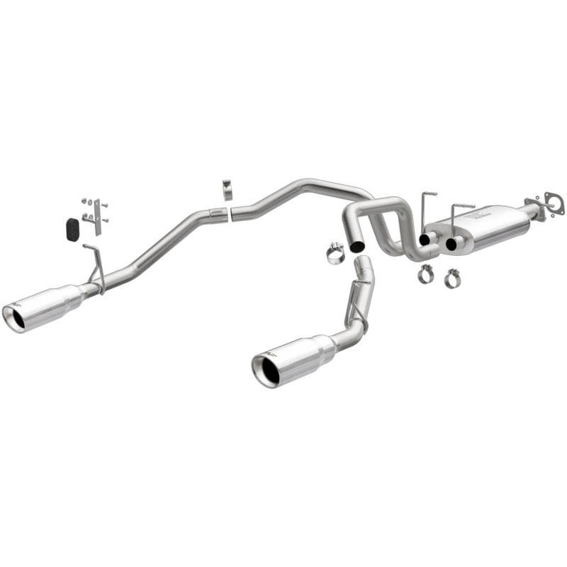 Magnaflow 19498 MagnaFlow 2019 RAM 1500 Street Series Cat-Back Exhaust Dual Rear Exit w/Polished Tips