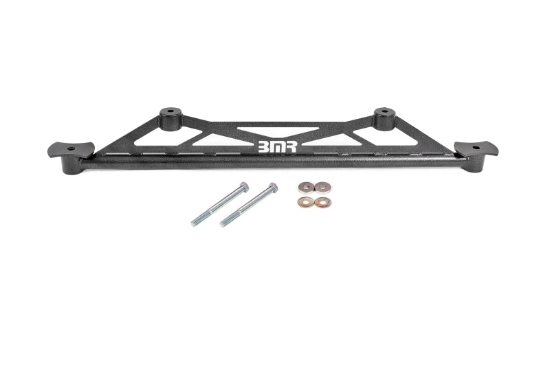 BMR Suspension CB009H BMR 16-17 6th Gen Camaro Rear Of Rear Cradle Brace - Black Hammertone