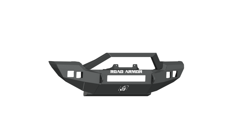 Road Armor 5184F3B 18-20 Jeep Wrangler JL Sport Stealth Front Winch Bumper w/Bar Full Width - Tex Blk