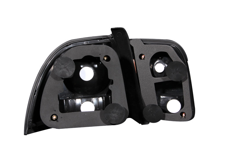 ANZO 221039 1996-1997 Honda Accord Taillights Black