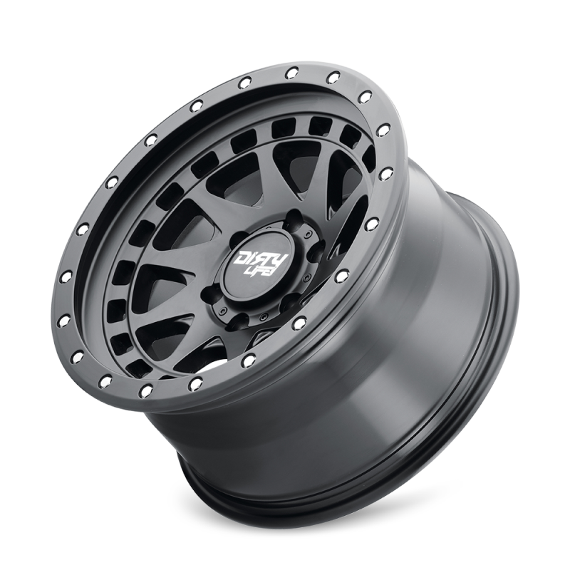 Dirty Life 9311-7973MB12 9311 Enigma Pro 17x9/5x127 BP/-12mm Offset/71.5mm Hub Matte Black Wheel - Beadlock