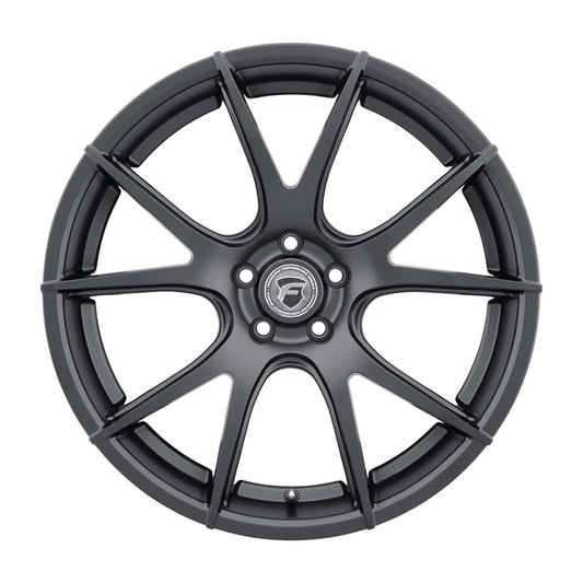 Forgestar F22299565P29 CF5V 19x9.5 / 5x114.3 BP / ET29 / 6.4in BS Satin Black Wheel
