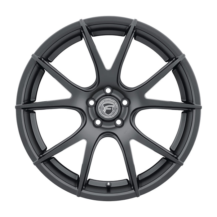 Forgestar F12299065P35 CF5V 19x9 / 5x114.3 BP / ET35 / 6.4in BS Satin Black Wheel