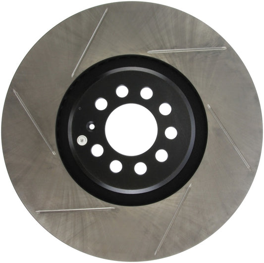 Stoptech 126.33093SR StopTech Power Slot 04-06 Audi TT Quattro / 04 VW Golf R32 Right Front Slotted Rotor