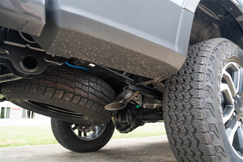 CORSA Performance 21247 Corsa 2024-2025 Ford Ranger 3IN Cat-Back Exhaust After Axle Exhaust Dump for Off-Road Use