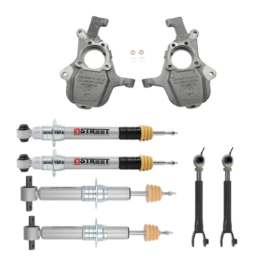 Belltech 1104SP 21+ GM SUV SWB ONLY Front and Rear Lowering Kit w/ Street Performance Struts