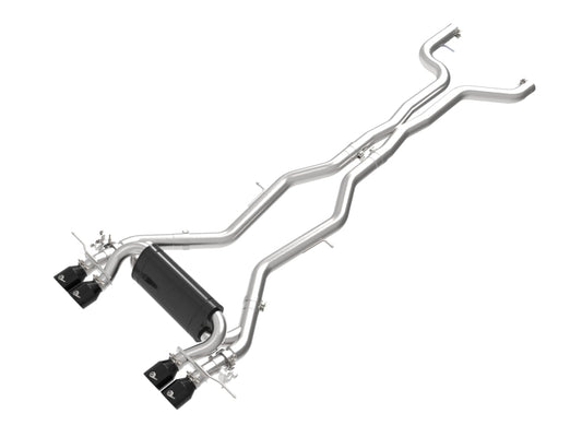 aFe 49-36353-B 23-25 BMW M2 L6-3.0L (G87) MACH Force-Xp Cat-Back Exhaust w/ Black Tip