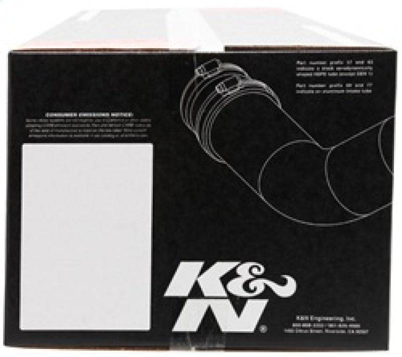 K&N Engineering 63-2606 K&N 2018 Ford Mustang L4-2.3L F/I AirCharger Performance Intake