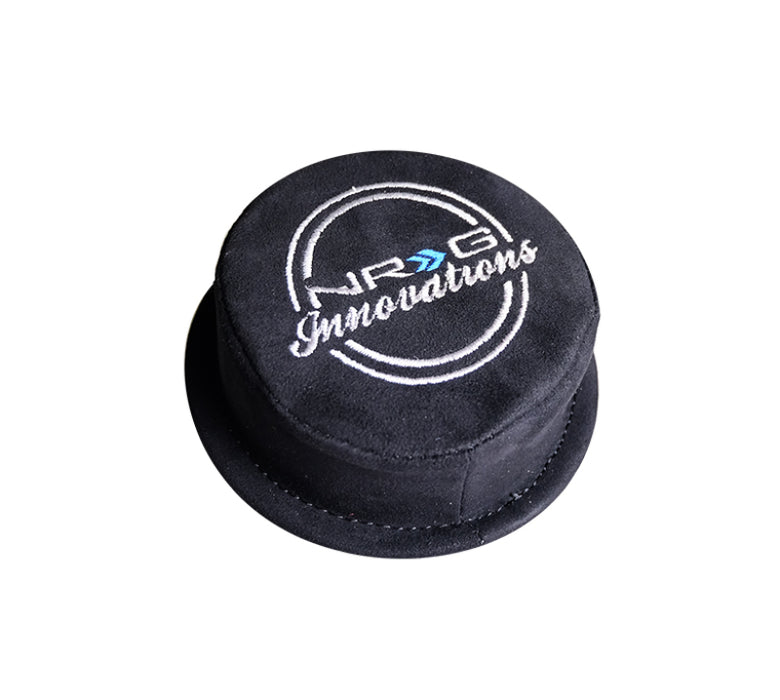NRG RST-380MB-A Reinforced Steering Wheel (380mm) Nascar/ Alcantara 3 Spoke w/ Logo/ Removable Crushed Pad