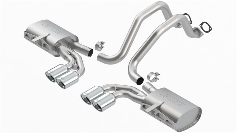 Borla 140426 97-04 Chevrolet Corvette 5.7L 8cyl Touring SS Catback Exhaust