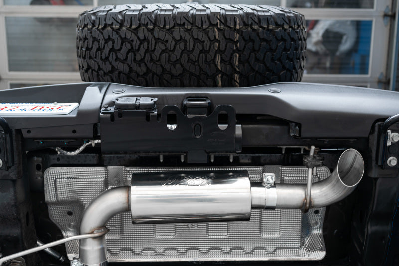 MBRP S5237304 21-Up Ford Bronco 2.3L/2.7L EcoBoost 2/4DR T304 Stainless Steel High Clearance Cat-back Exhaust