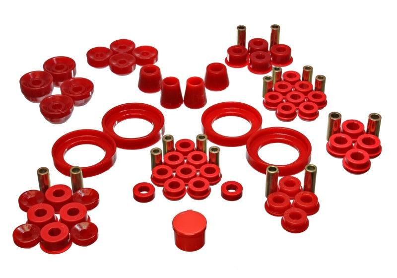 Energy Suspension 16.18106R 92-96 Honda Prelude Red Hyper-Flex Master Bushing Set