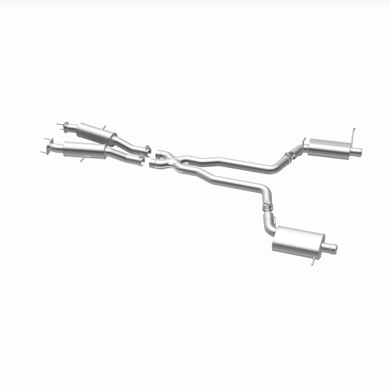 Magnaflow 15064 MagnaFlow 12 Jeep Grand Cherokee V8 6.4L Dual Split Rear Exit Stainless Cat Back Performance Exhaust