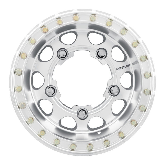 Method Wheels MR10354519325B Method MR103 Buggy Beadlock 15x4.5 -25mm Offset 5x205 160mm CB Raw Machined w/BH-H24100 Wheel