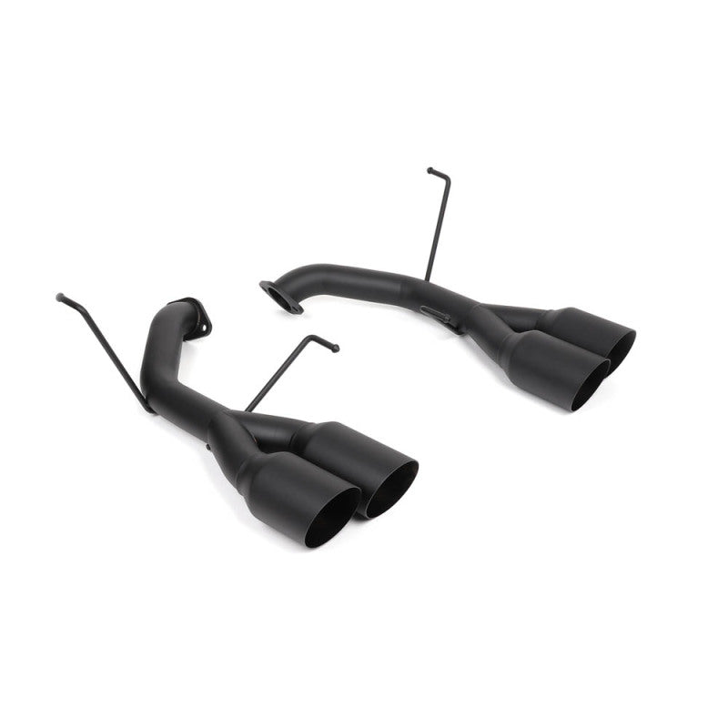 BLOX Racing BXEX-51106-BK 2022+ WRX Muffler Delete / Axle Back Single Wall 4in - Matte Black Tips