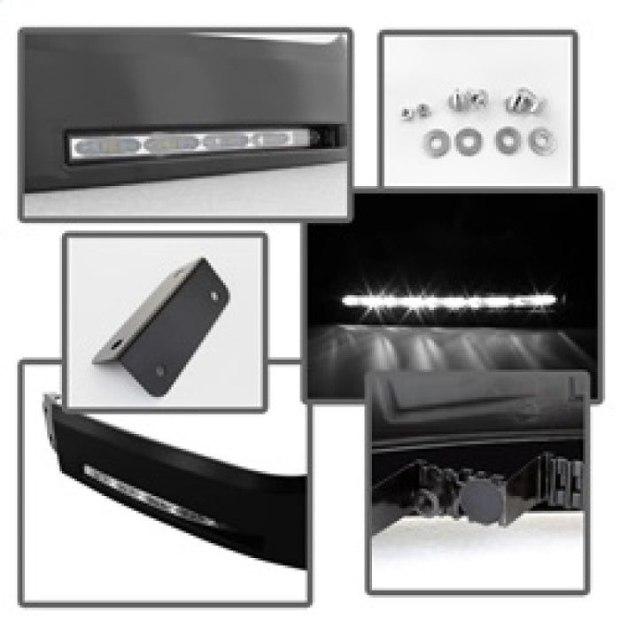 SPYDER 5077714 Spyder Toyota Tundra 07-13 Daytime LED Running Lights (XSP-X Model Look)wo/swtch Blk FL-DRL-TTU07-BK