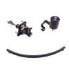 Chase Bays CB-FD-CMCADAPT-75DUALRES 85-95 Mazda RX-7 FC/FD Large Bore 3/4 Clutch Master Cylinder Adapter & DBBE Reservoir Kit