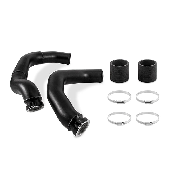 Mishimoto MMICP-F80-15 2015+ BMW F8X M3/M4 Charge Pipe Kit - Wrinkle Black
