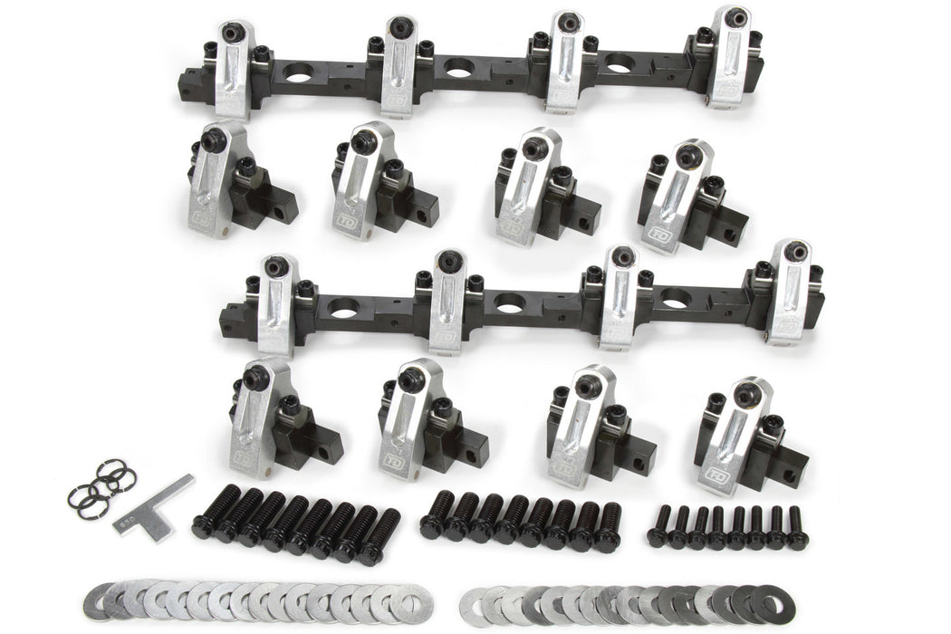 T And D Machine TDM7013-175/175 BBF Shaft Rocker Arm Kit Trick Flow A460 Heads