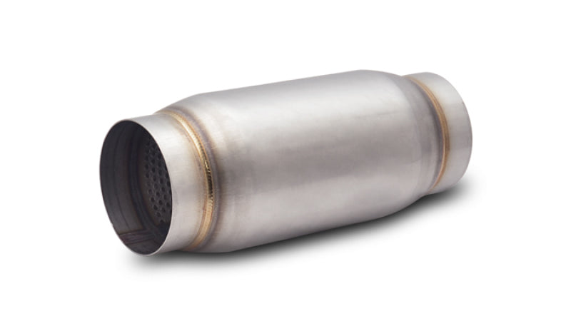 Vibrant 1796 SS Race Muffler 3.5in inlet/outlet x 9in long