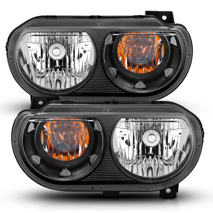 ANZO 121526 ANZ Crystal Headlights