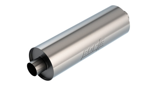 Borla 401663 Specialty Muffler 3in Center In/Out 7.75in Dia. 24in Body 29in OAL Touring Un-Notched
