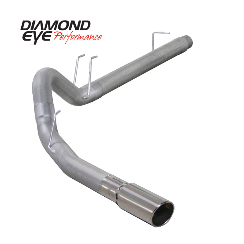 Diamond Eye Performance K4360A Diamond Eye KIT 4in DPF-BACK SGL AL 08-09 6 4L F250/F350 PCKGD BX46X14X14OD EL-PL 44inX13 5inX13 5in