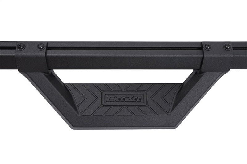 Dee Zee DZ66321CTB Deezee 99-23 Chevrolet/GMC/Dodge/Ford Full Size Truck Hex Cast - Crew Cab Side Steps (Txt Blk)