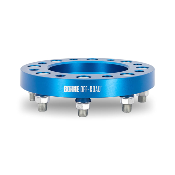 Mishimoto BNWS-002-320BL Borne Off-Road Wheel Spacers - 8X170 - 125 - 32mm - M14 - Blue