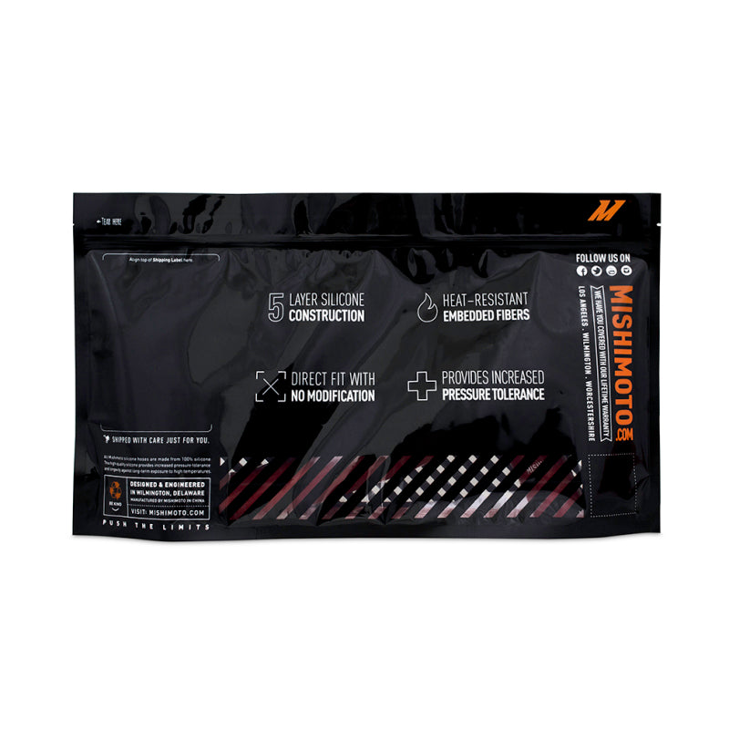 Mishimoto MMHOSE-G8-095BK 09+ Pontiac G8 Silicone Coolant Hose Kit - Black