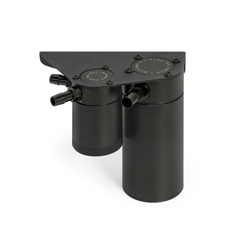 Mishimoto MMBCC-F35T-15SBE 15-16 Ford F-150 EcoBoost 3.5L Baffled Oil Catch Can Kit - Black